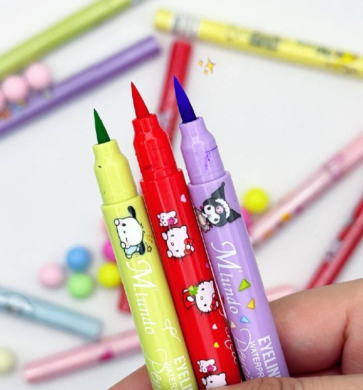 Delineadores de colores 😍