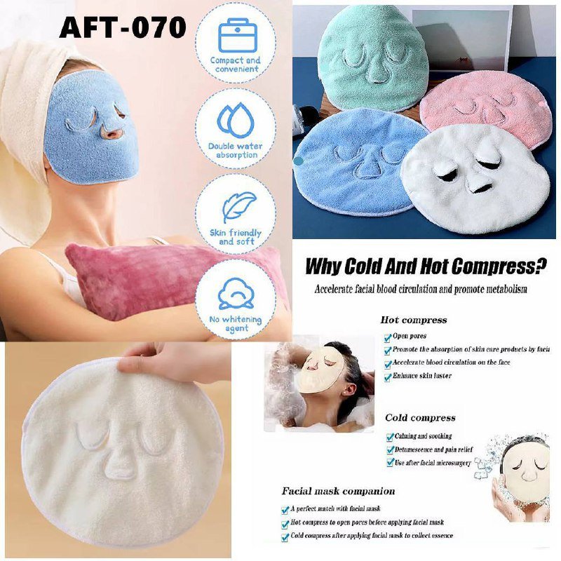 Compresa facial - toalla para Skincare