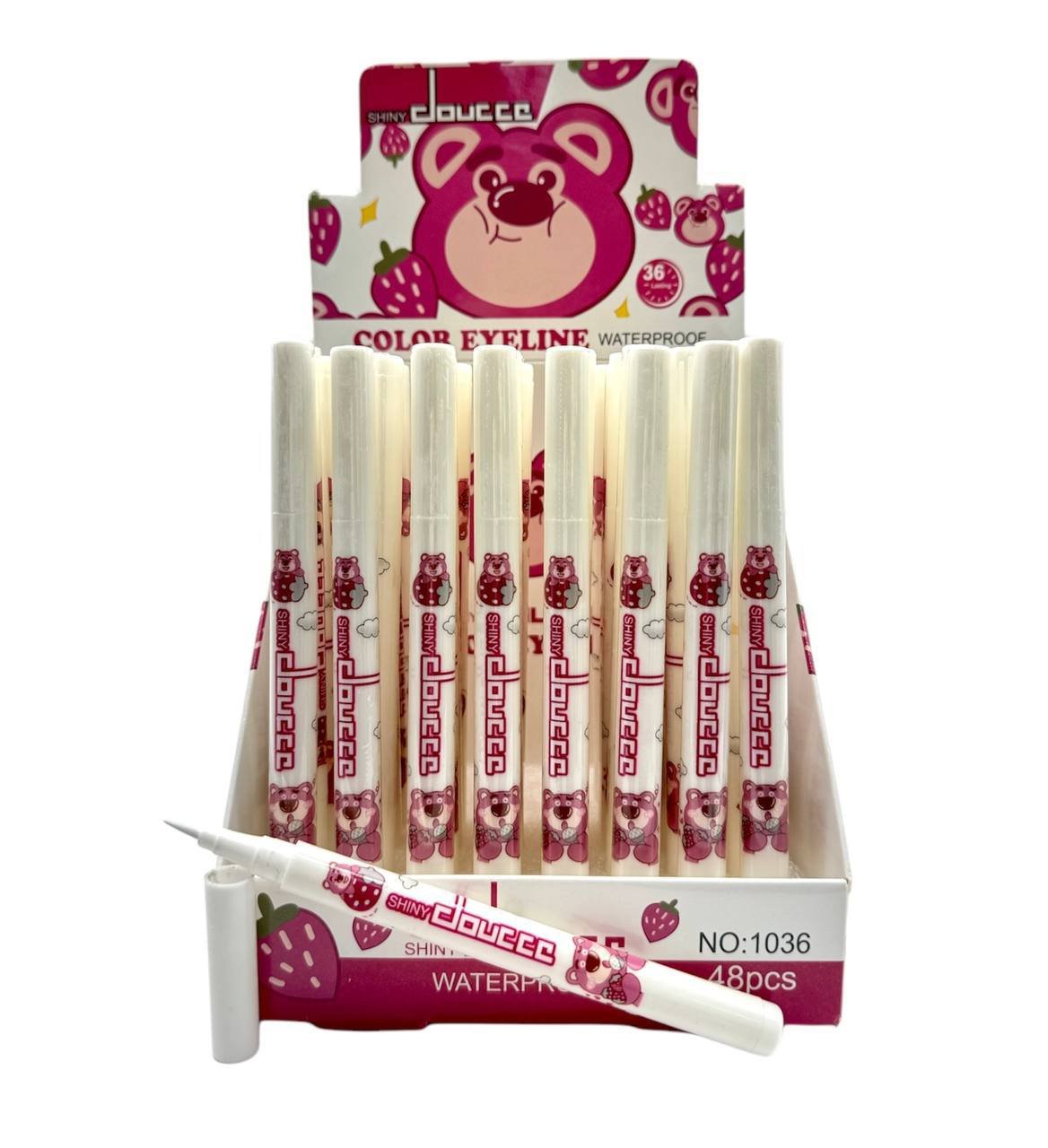 Delineador blanco, punta plumón