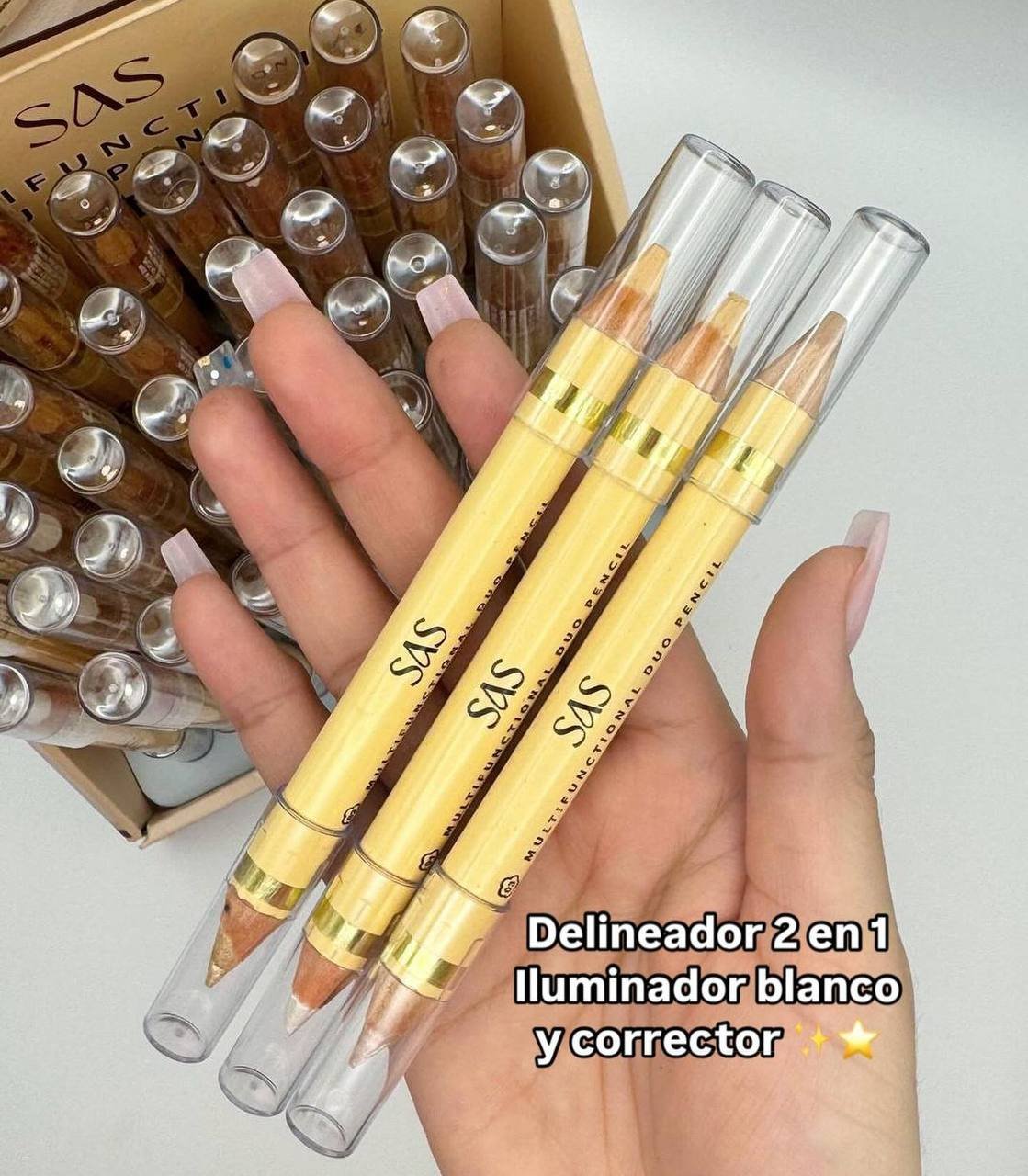 Lapiz delineador dúo •SAS