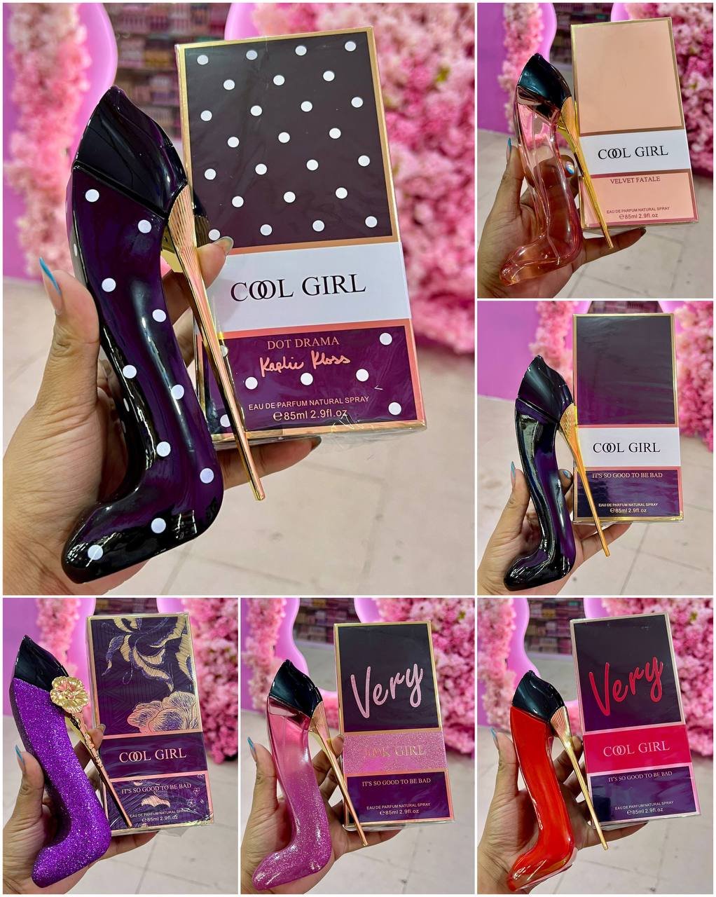 ✨DUPE PERFUME COOL GIRL🌟 PERFUME TACÓN 🌷👠