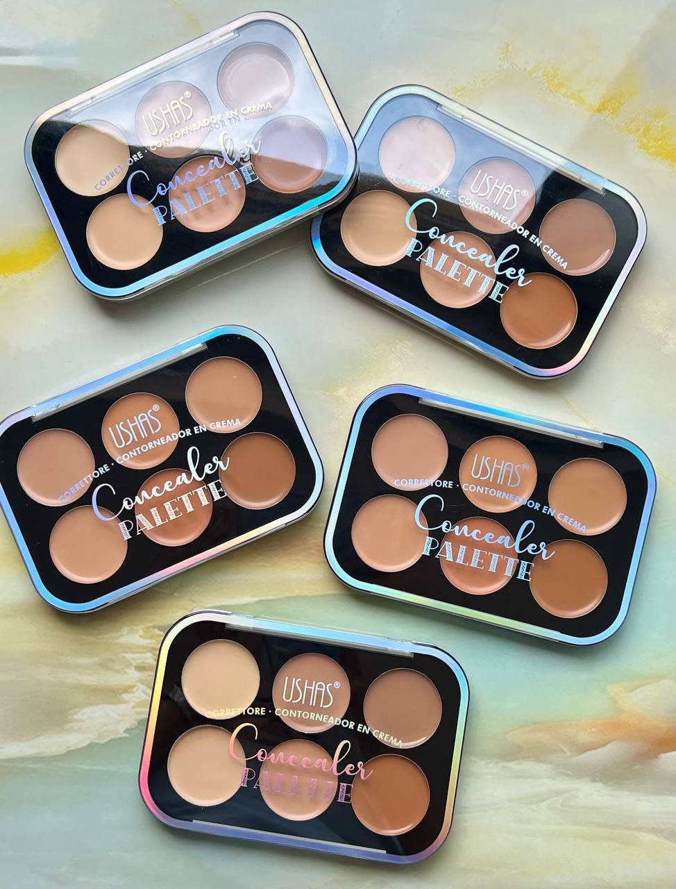 💖PALETA DE CONCEALER EN CREMA💖 Original Ushas✨  
