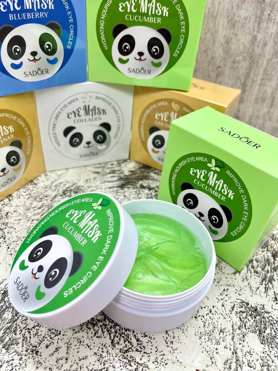 🐼 🥒 Colageno de ojos Sadoer 🐼🫐