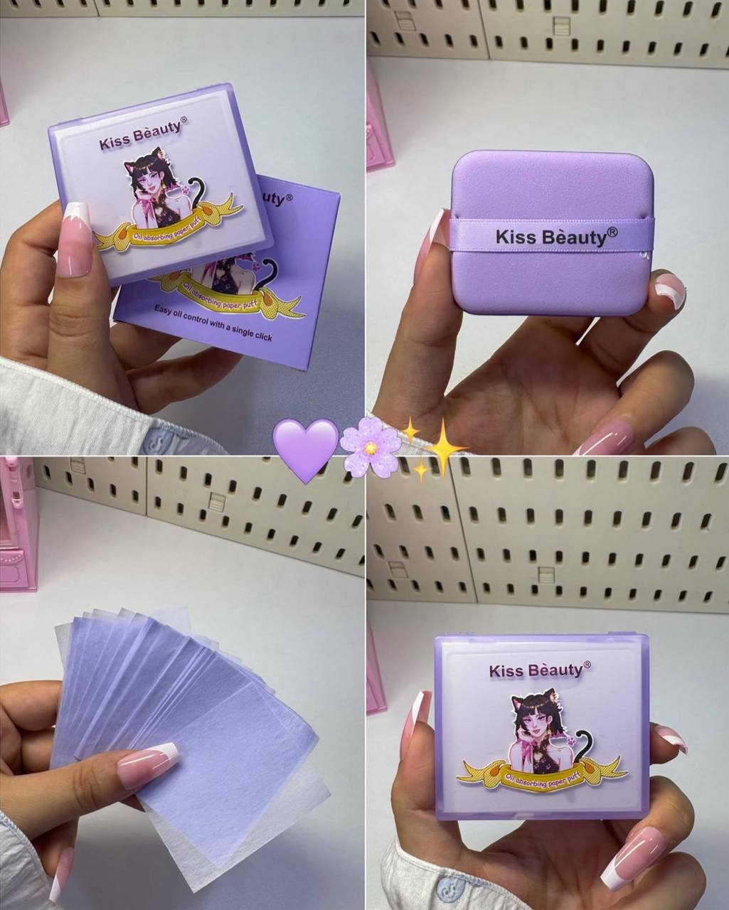 Oil Absorbing Paper Puff ⭐️