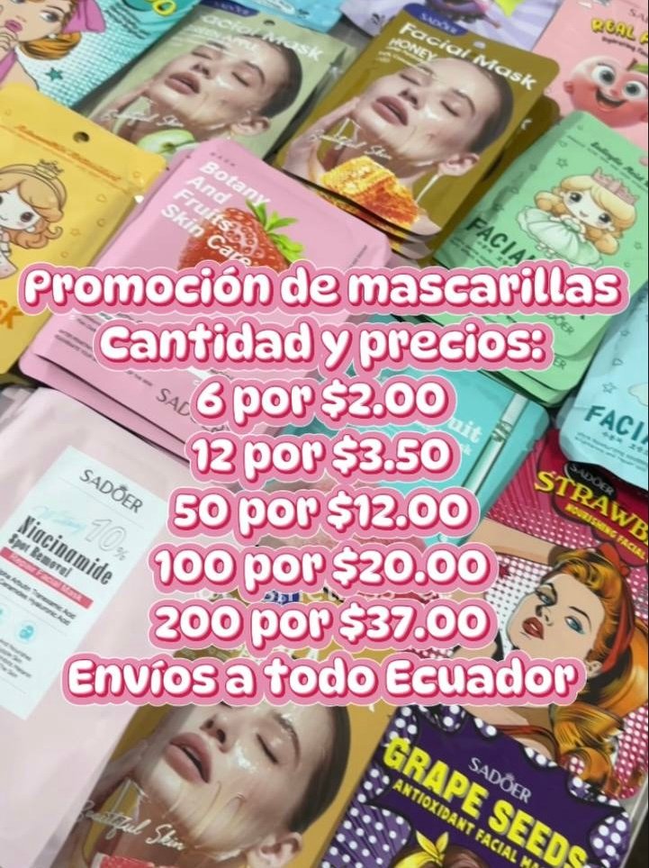 Promoción de mascarillas de velo 😍🚨