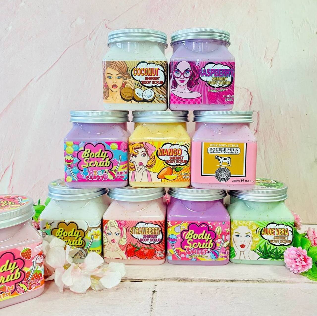 Exfoliantes corporales 350ml 😍