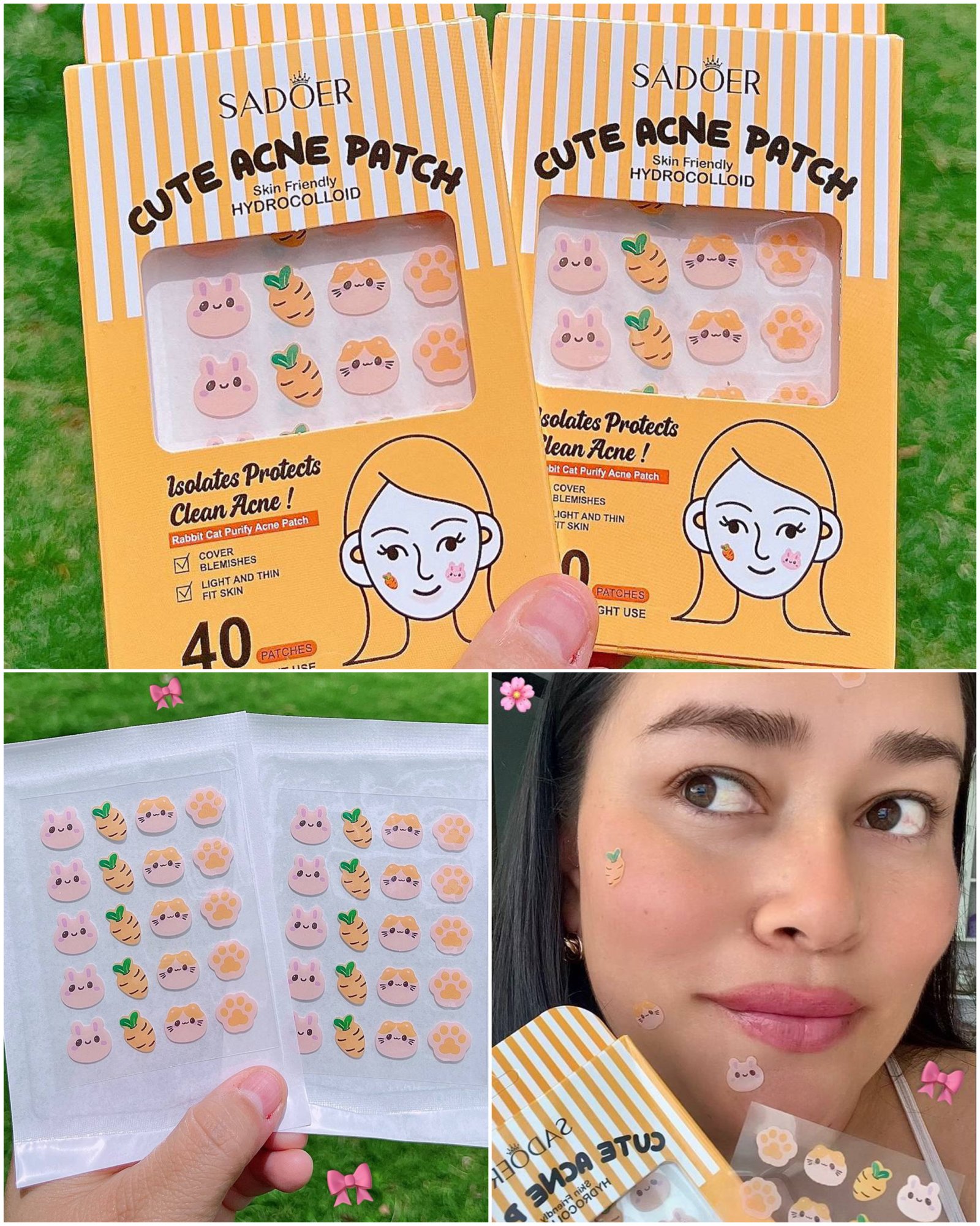 Parches de acné sadoer🌸 