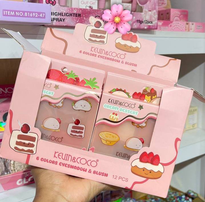 PALETA DE SOMBRAS 😍 KEVIN & COCO🎀