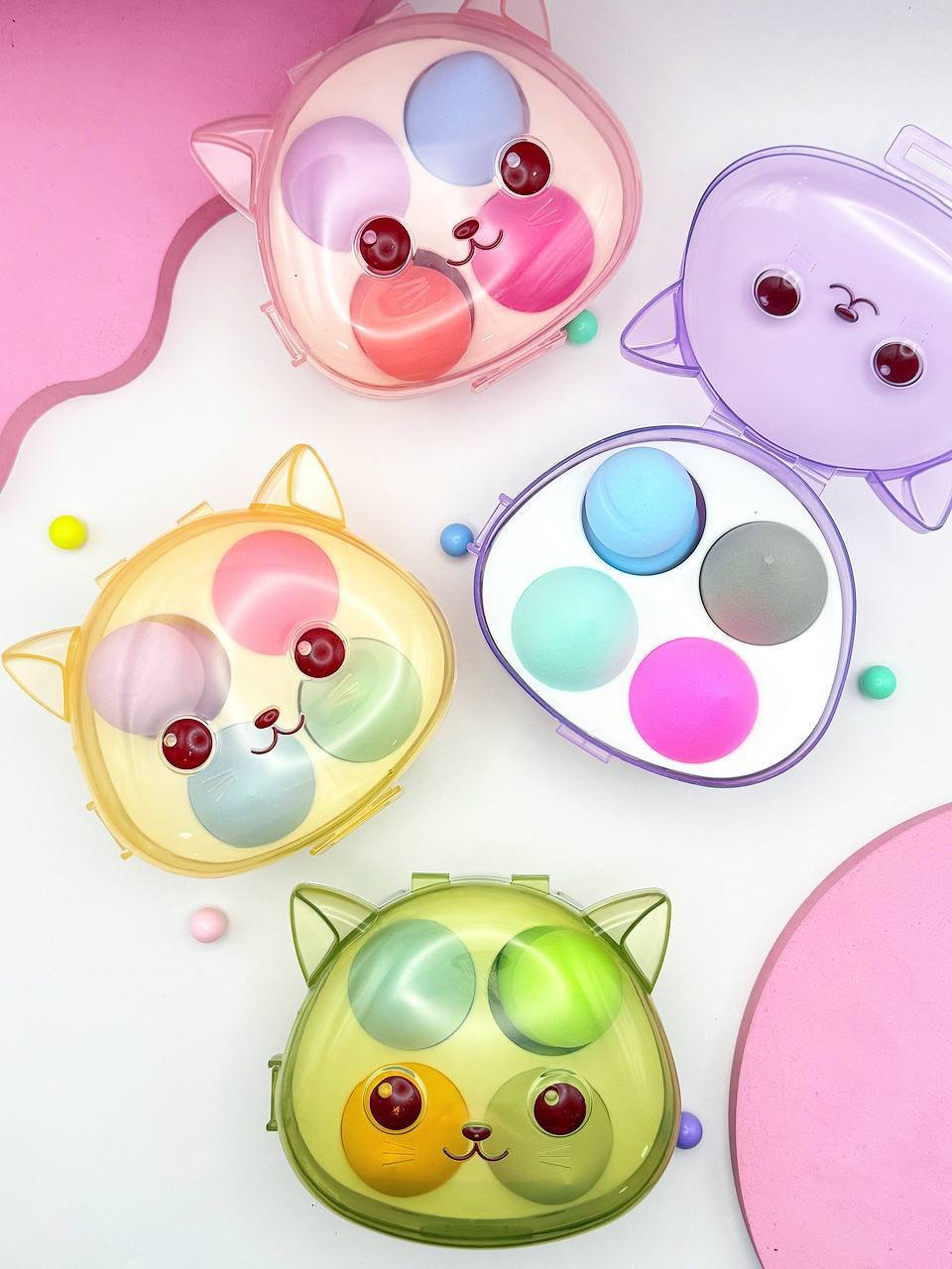 💖Caja de 4 esponjas grandes 🐻💖