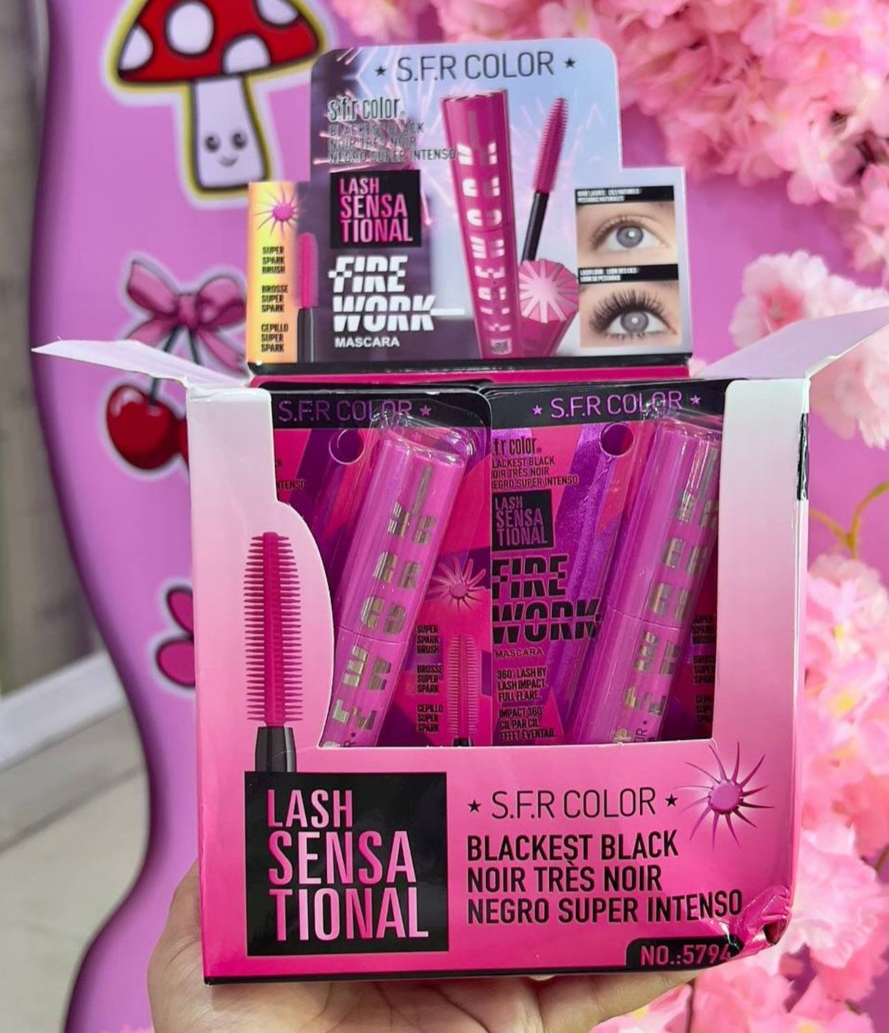 💖RÍMEL FIRE WORK💖 Máscara de pestañas sfr color