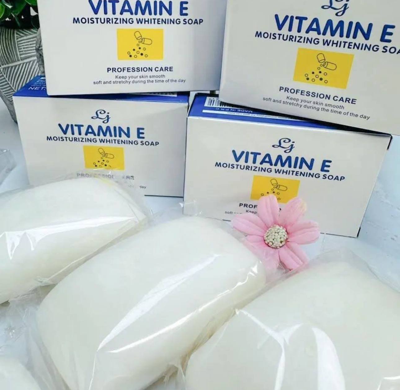 Jabón facial en barra, de Vitamina E 🤍🌤️ 