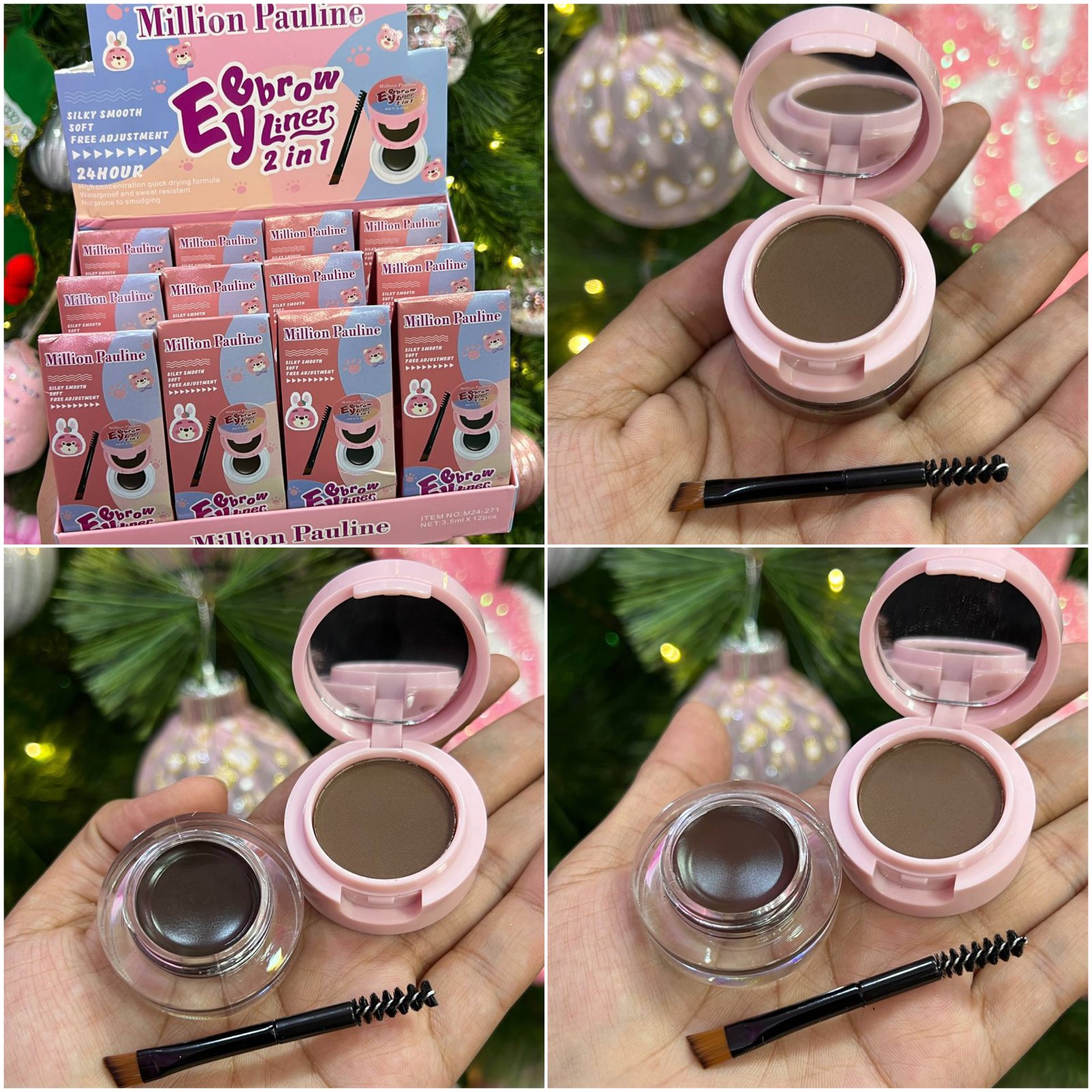 💖 2 EN 1 POMADA DE CEJAS 💖