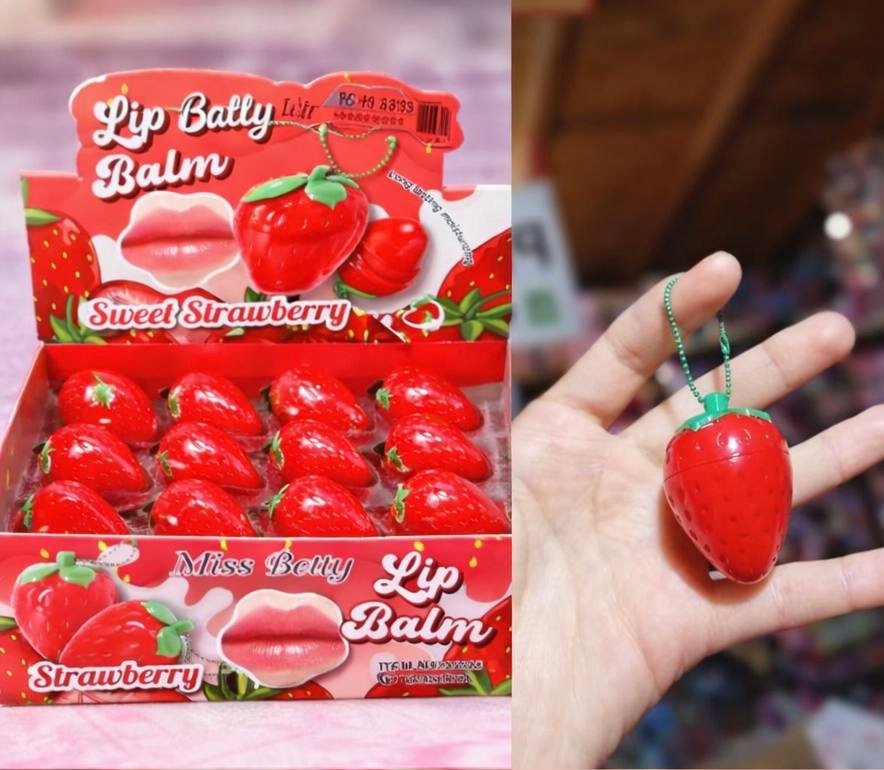 LIP BALM FRESA M3 😍 🍓 
