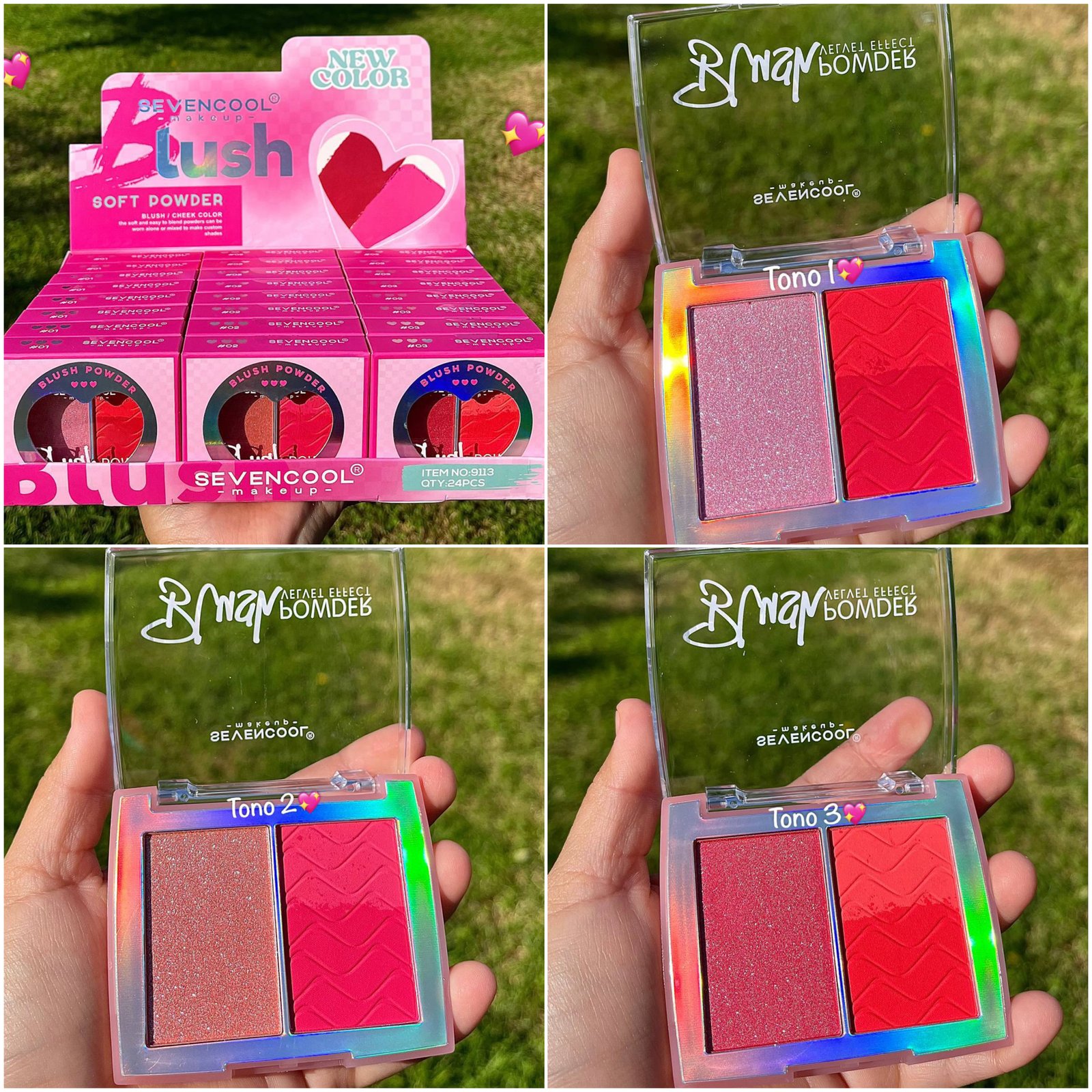 Paleta seven cool ❤️🙂‍↕️