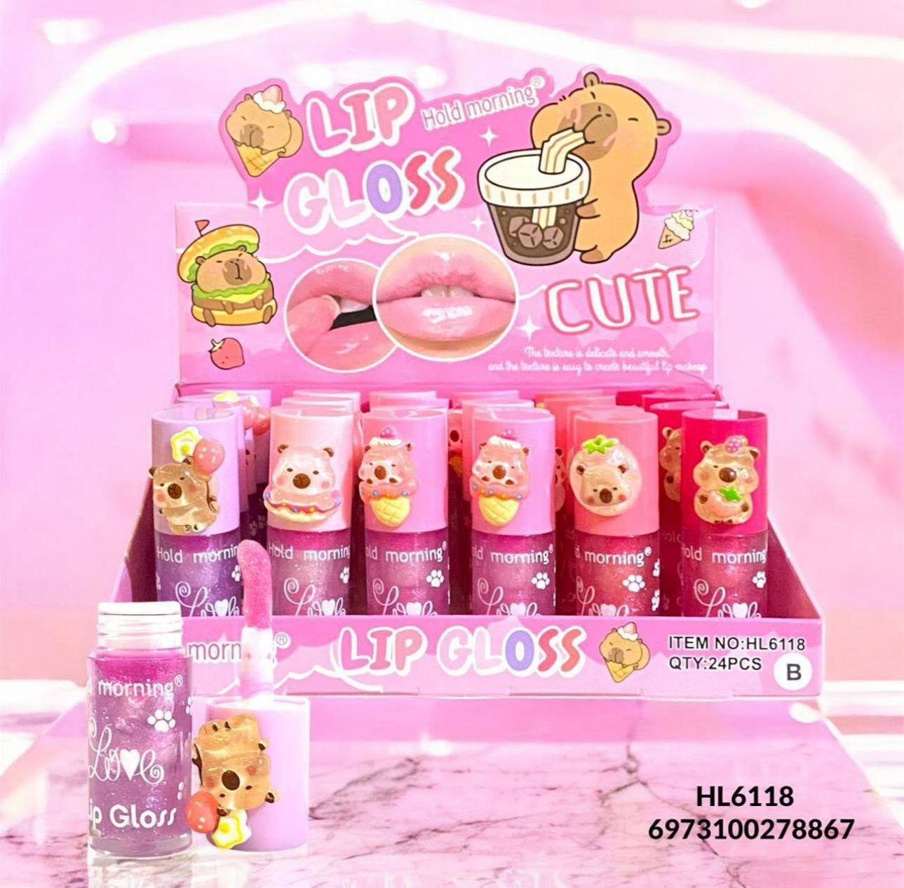 💖 Lip gloss capibara 💖