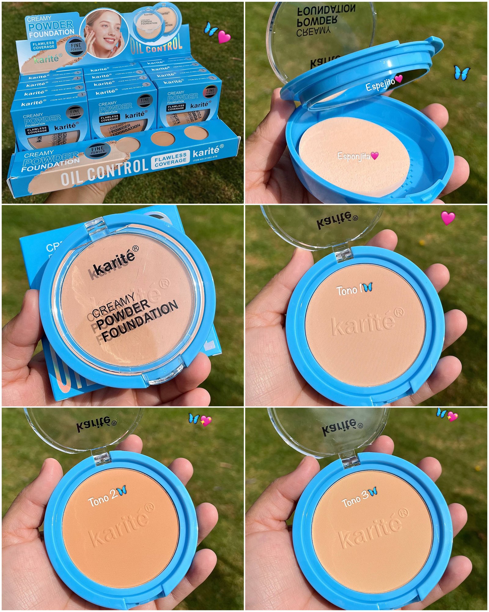 Polvo compacto oil control 🩵