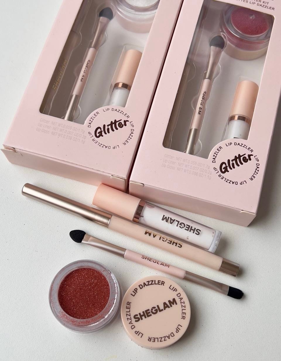 💖 KIT LIP GLITTER SHEGLAM 💖