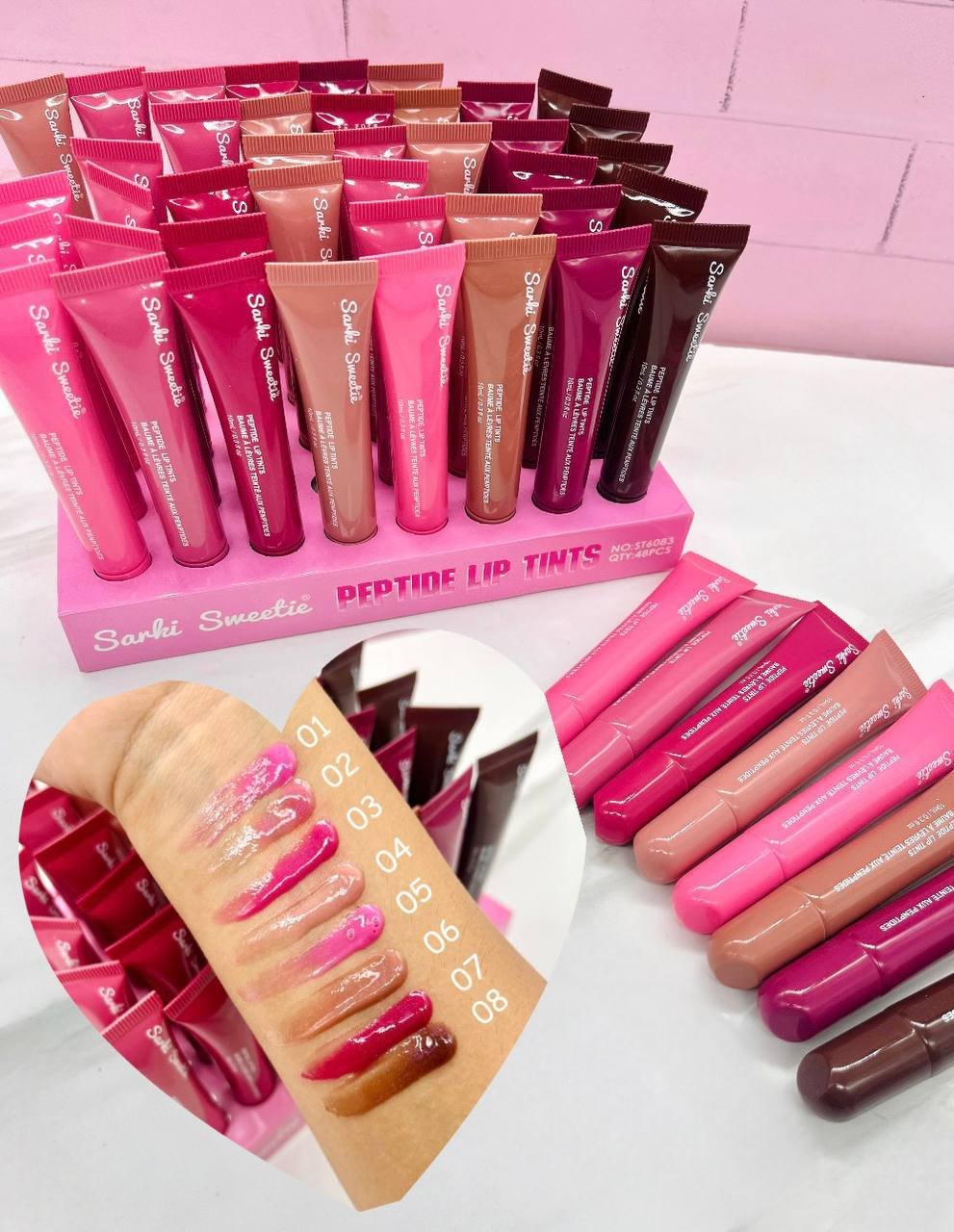 Lip tint dupe de rhode Sarki sweetie 💗 🍫 