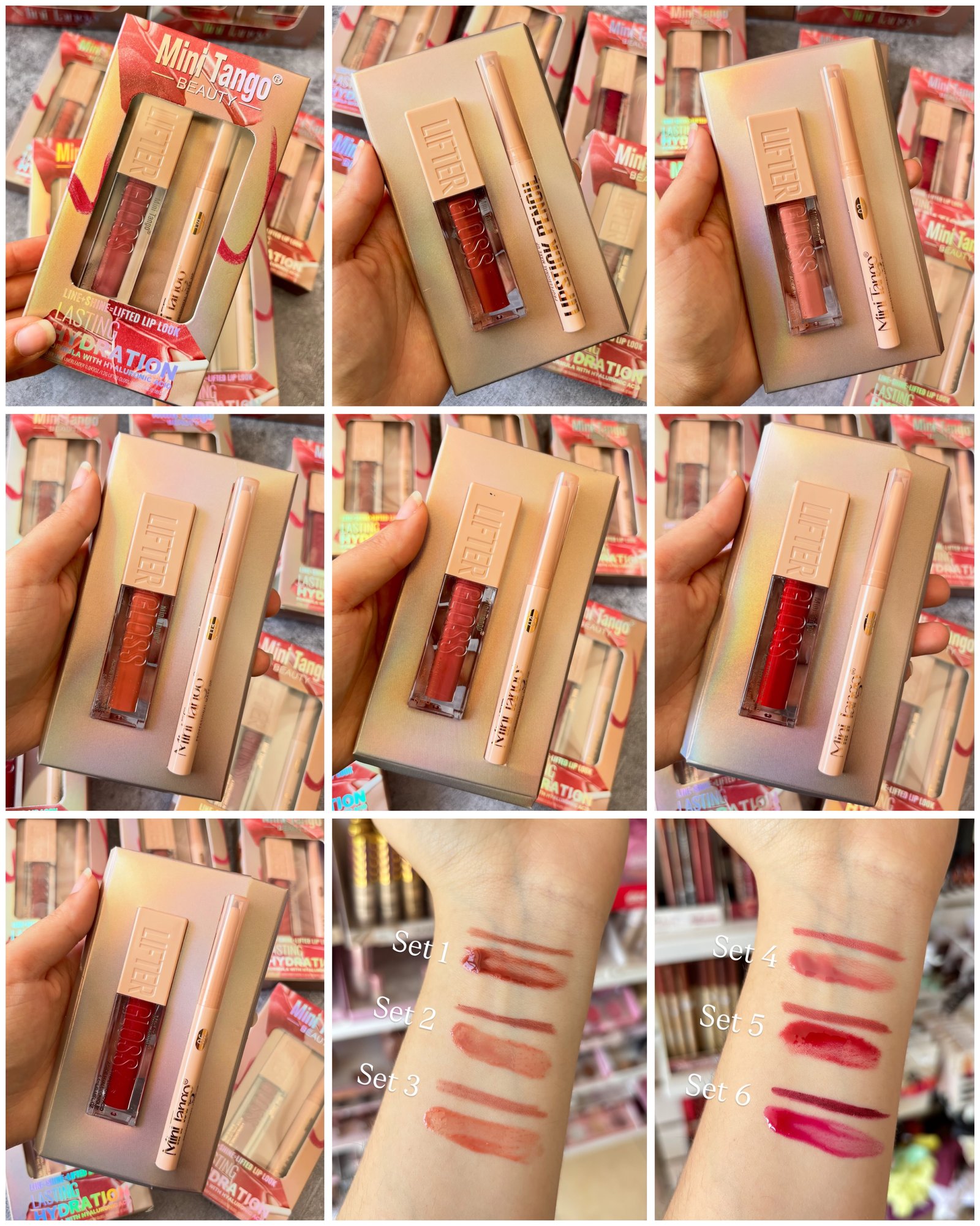 ❤️🫢 LIP COMBO 💋 MINI TANGO