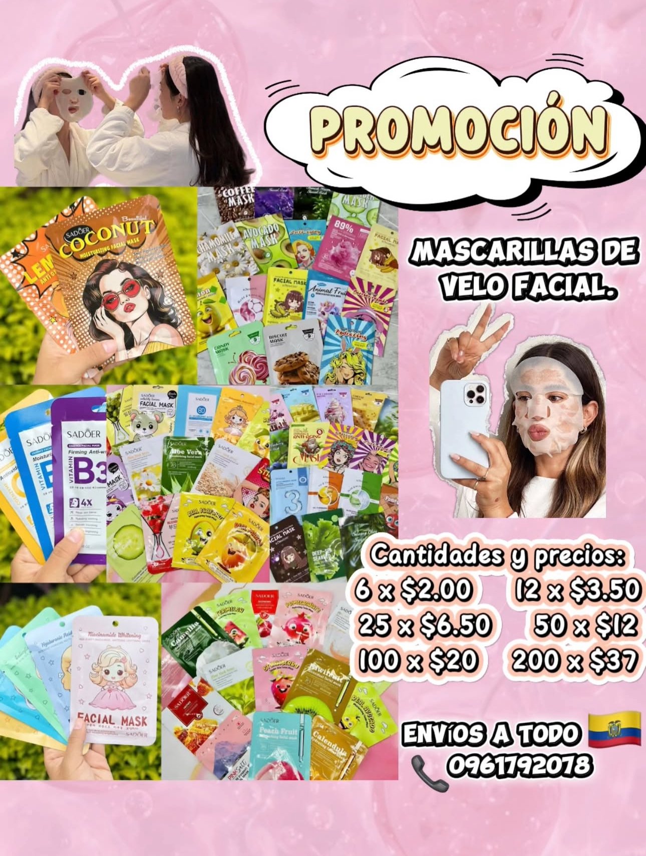 Promoción de mascarillas 🫢😍