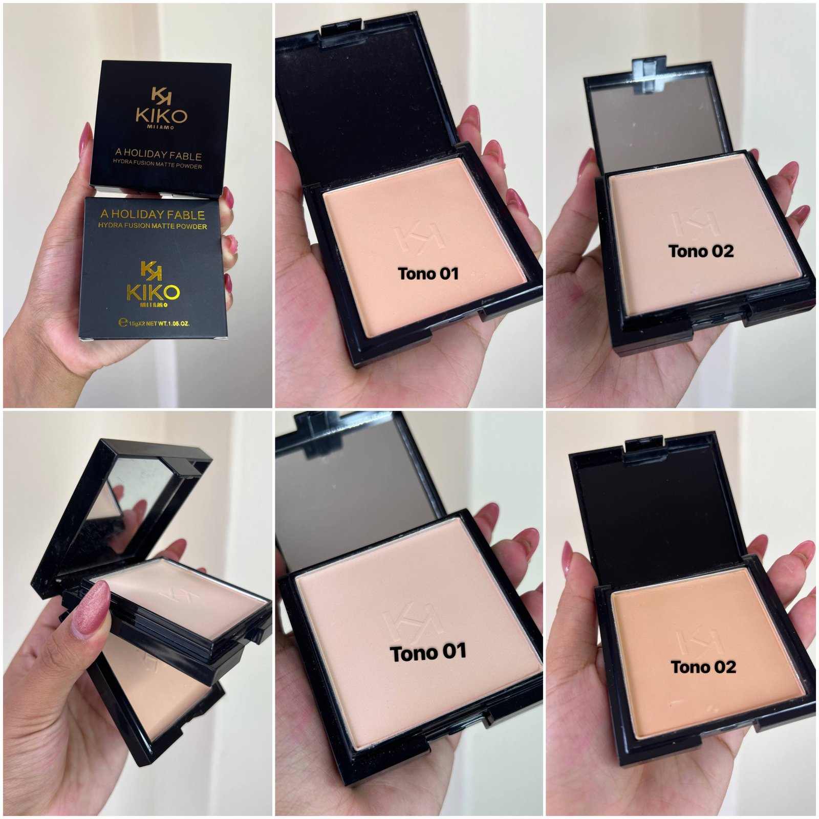 💖 POLVO COMPACTO 2 EN 1 KIKO 💖