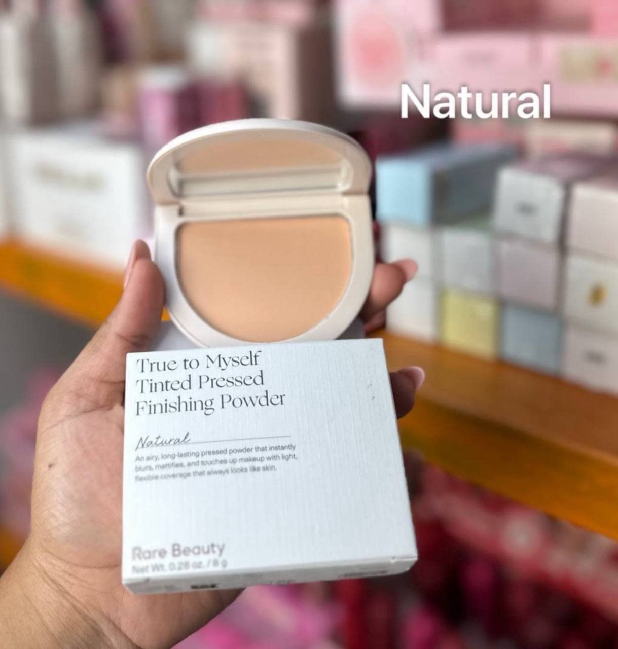 Polvo compacto rare beauty