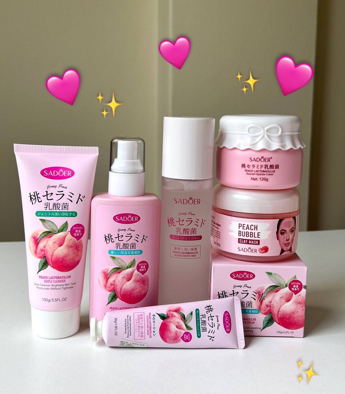 💖 COMBO SKINCARE PEACH 💖