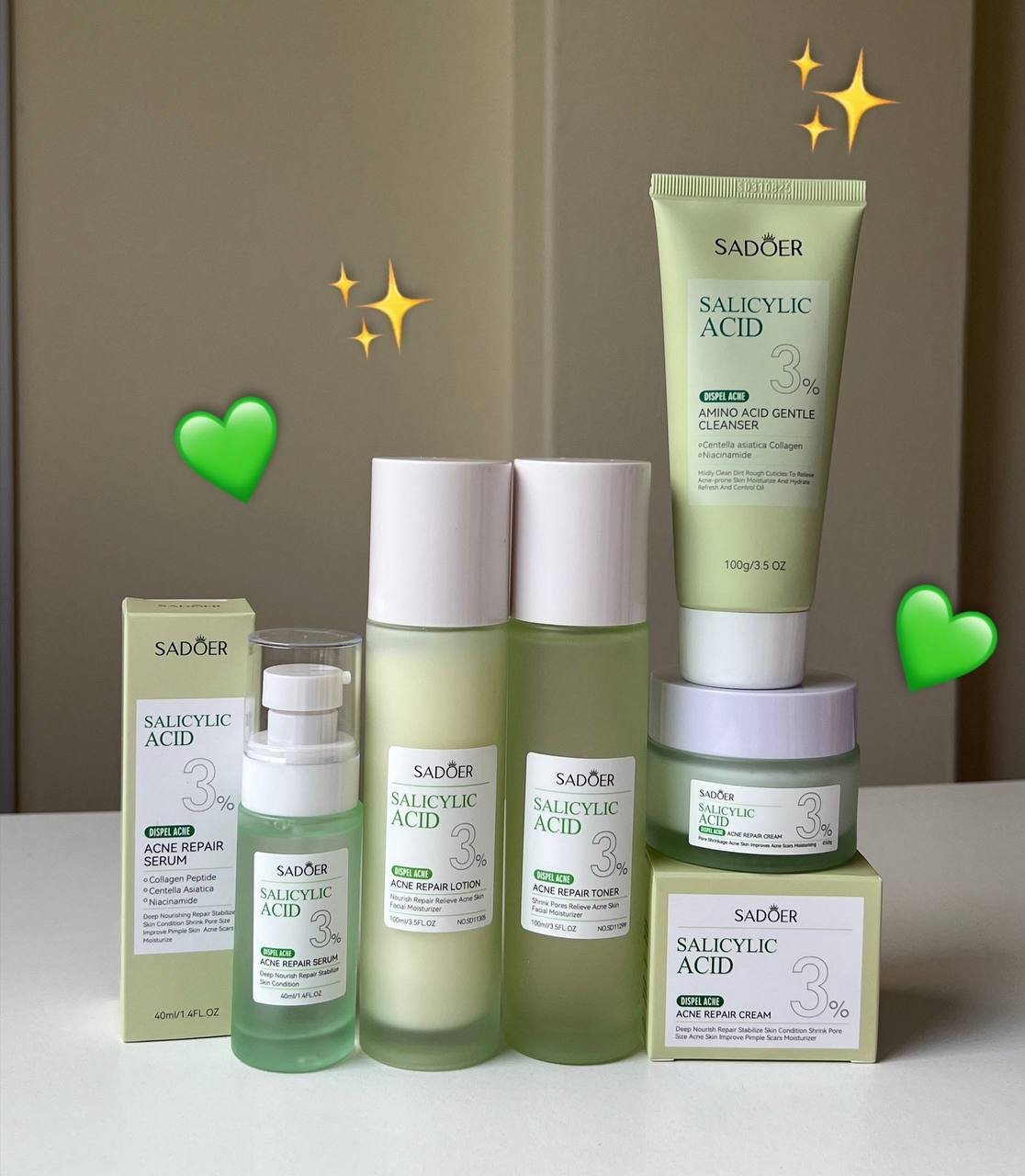 KIT ÁCIDO SALICILICO 💚