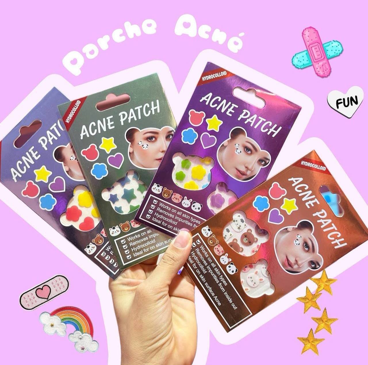 Set 30 Parches Para el Acné ( granitos ) 🙆🏼‍♀️✨