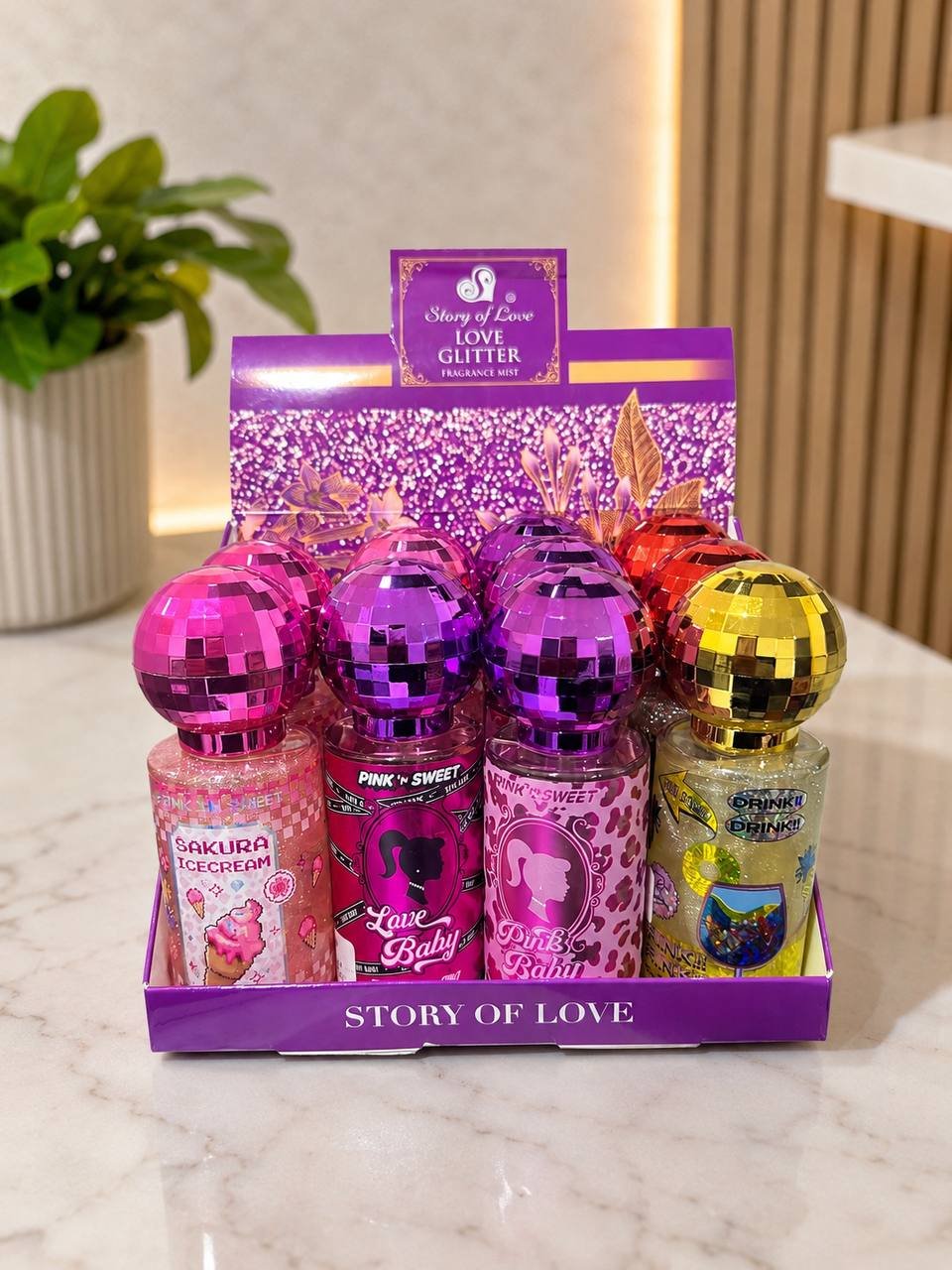 Mini splash 88ml bola de disco 🪩
