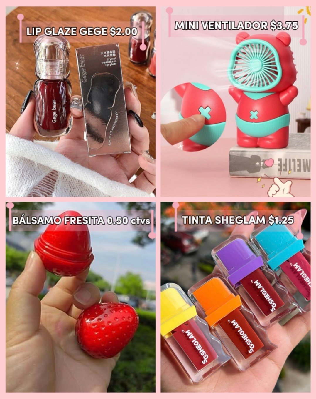 Promociones hasta el 9 de Junio 🫪✨🩷 ¿Cómo adquirirlas ? 
