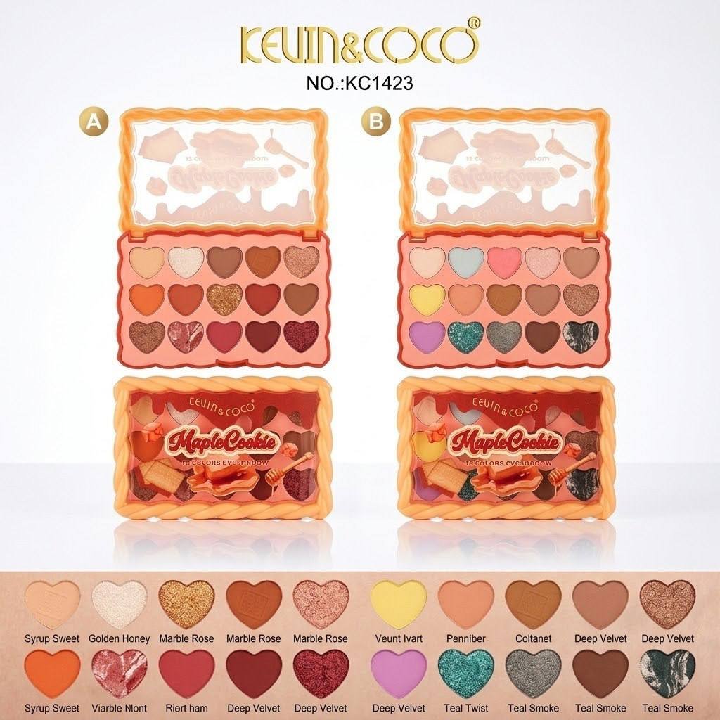 PALETA DE SOMBRAS MAPLE 🌸 KEVIN & COCO ❤️🍯